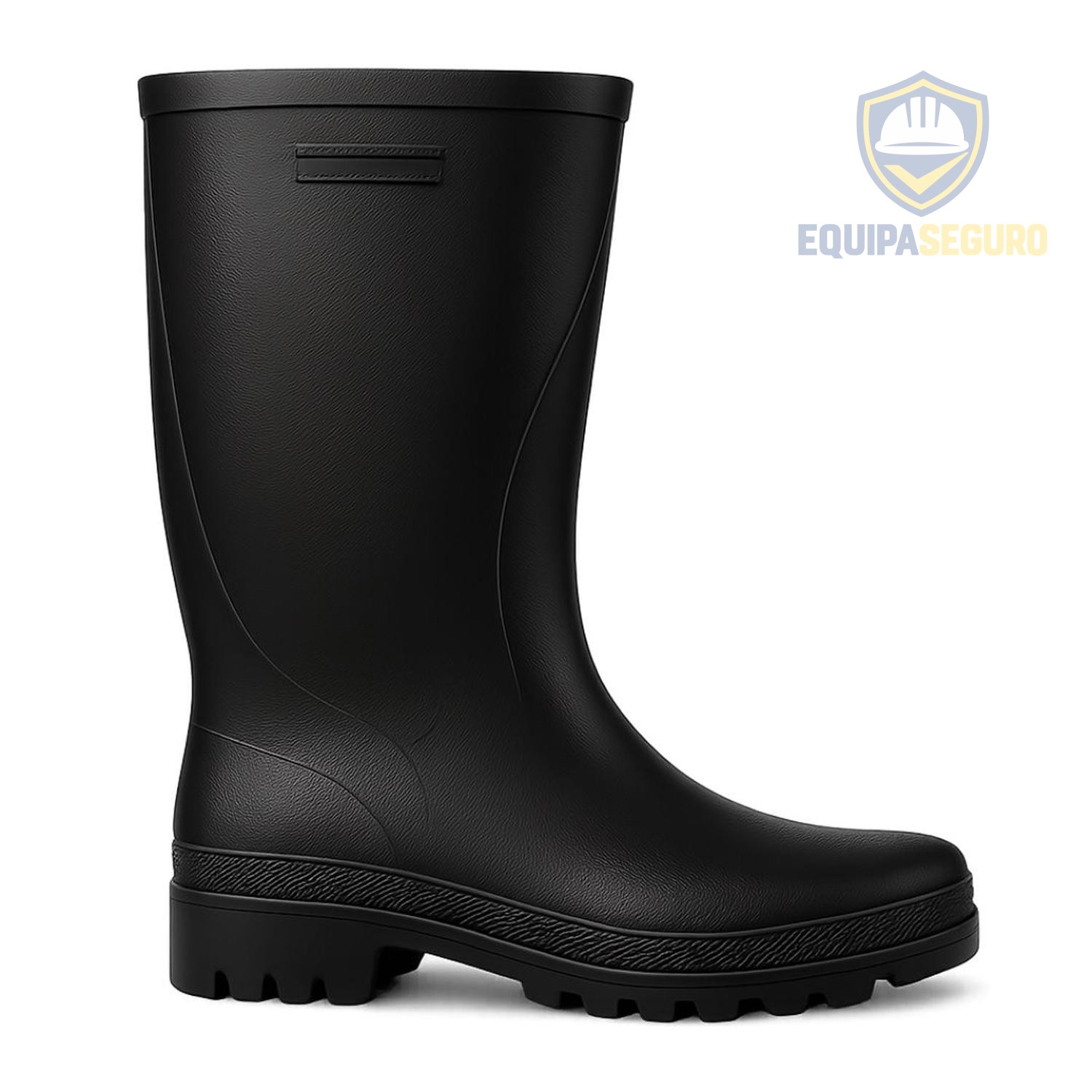 BOTA PVC NEGRA SIN PUNTA ACKERLAND