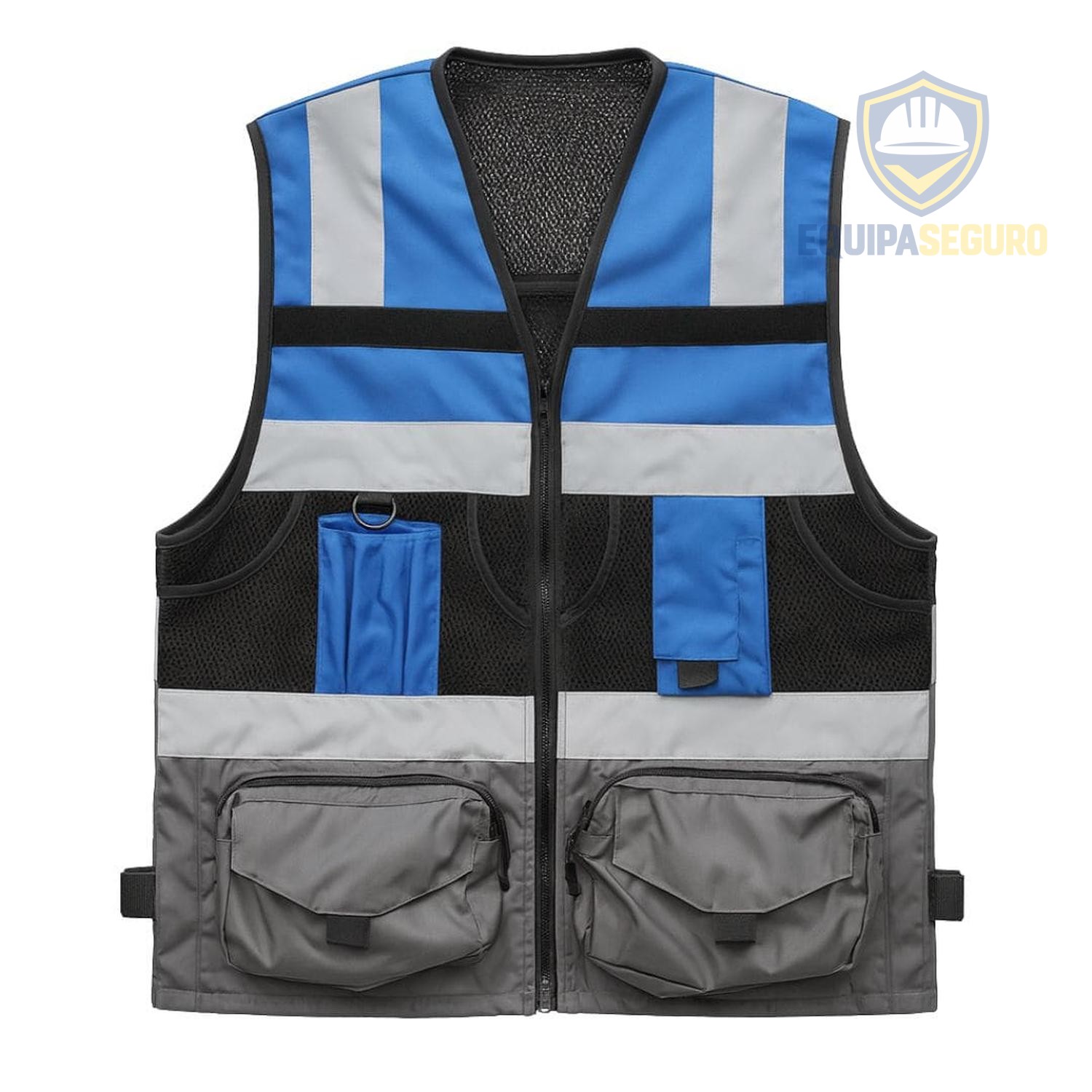 CHALECO INGENIERO AZUL/GRIS ACKERLAND